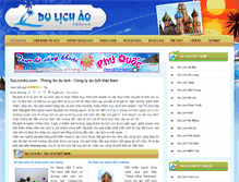 Tablet Screenshot of dulichao.com
